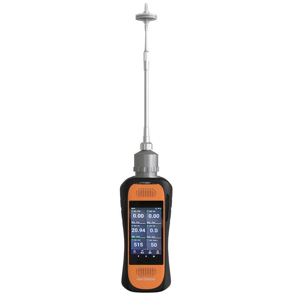 Dujų aplinkos monitoringo signalizacija