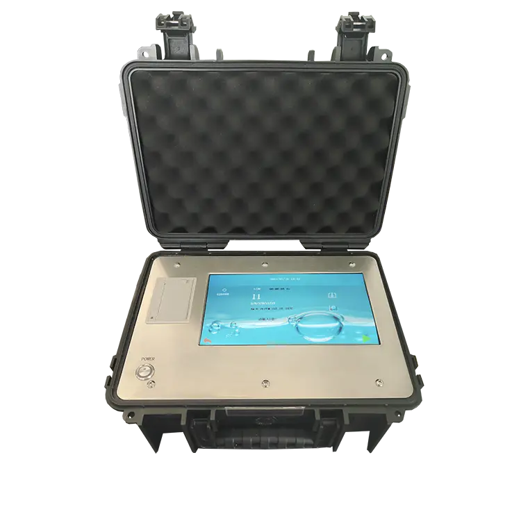 Hidraulinės alyvos švaros analizatorius