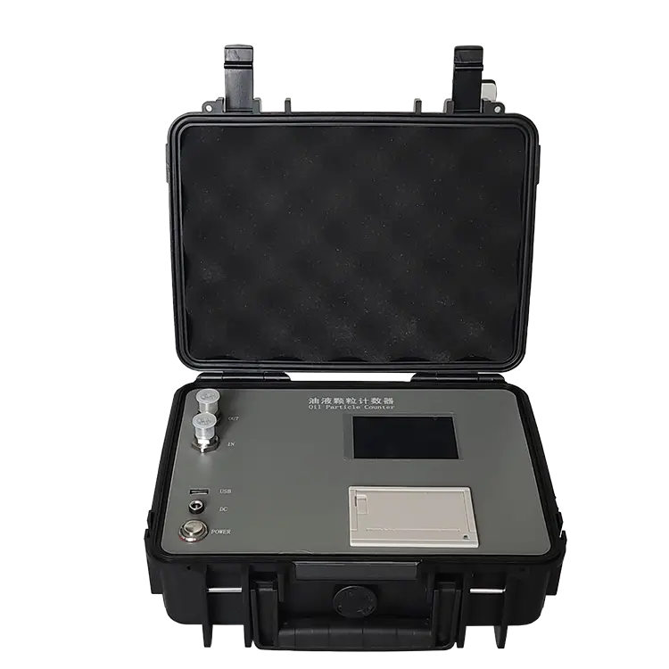 Mobilus alyvos švaros monitorius